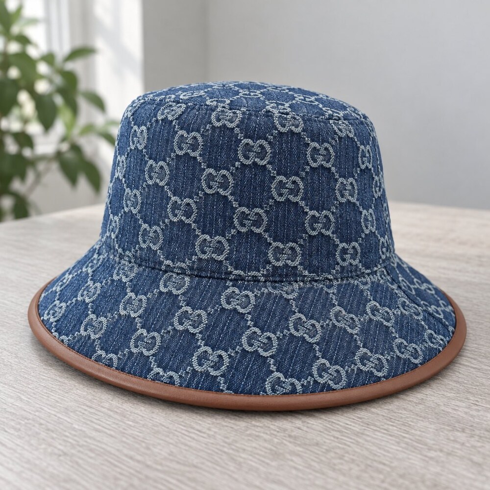 Gucci GG Denim Bucket Hat - Picture 6 of 6